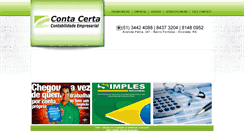 Desktop Screenshot of contacerta.com.br